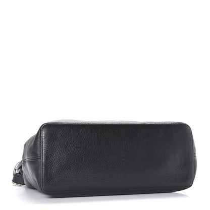 Gucci Pebbled Calfskin Large Soho Hobo Black 3 of 11