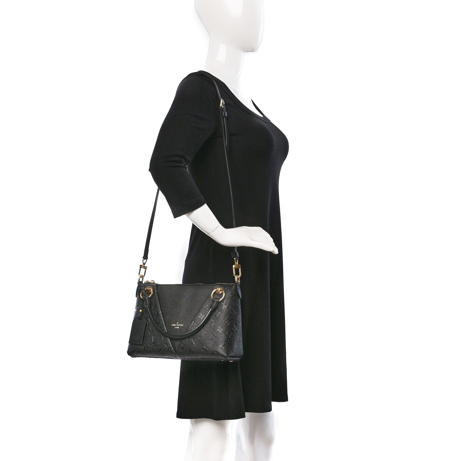 Louis Vuitton Empreinte V Tote BB Black 2 of 8