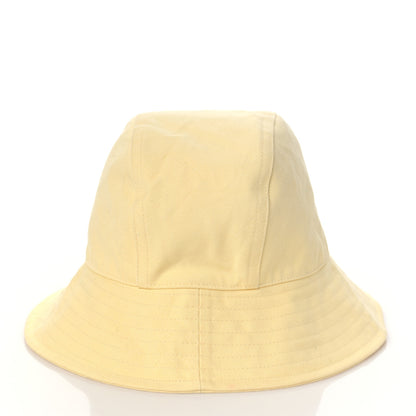 Hermes Cotton Bucket Hat 56 Jaune Sable 4 of 7