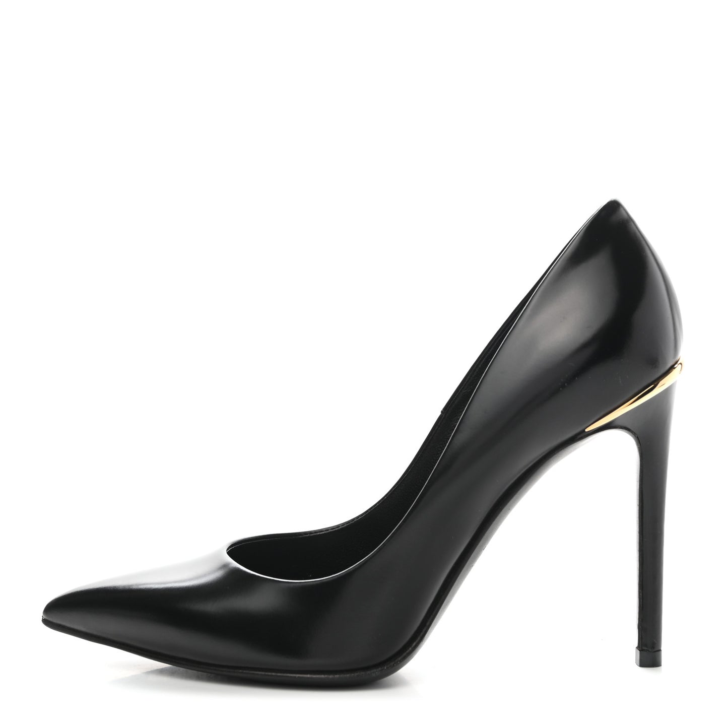 Calfskin Eyeline Pumps 36.5 Black