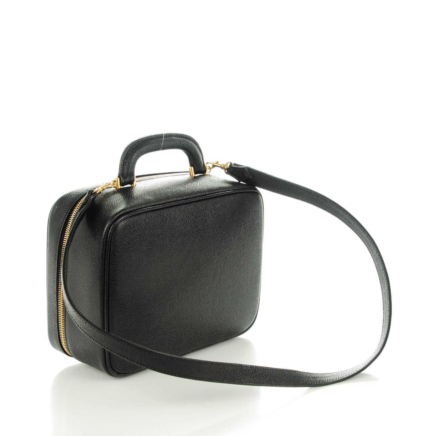 Chanel Caviar Cosmetic Case Black 3 of 8