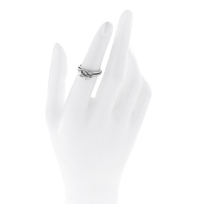 Tiffany Platinum Diamond Victoria Vine Ring 49 4.75 2 of 5