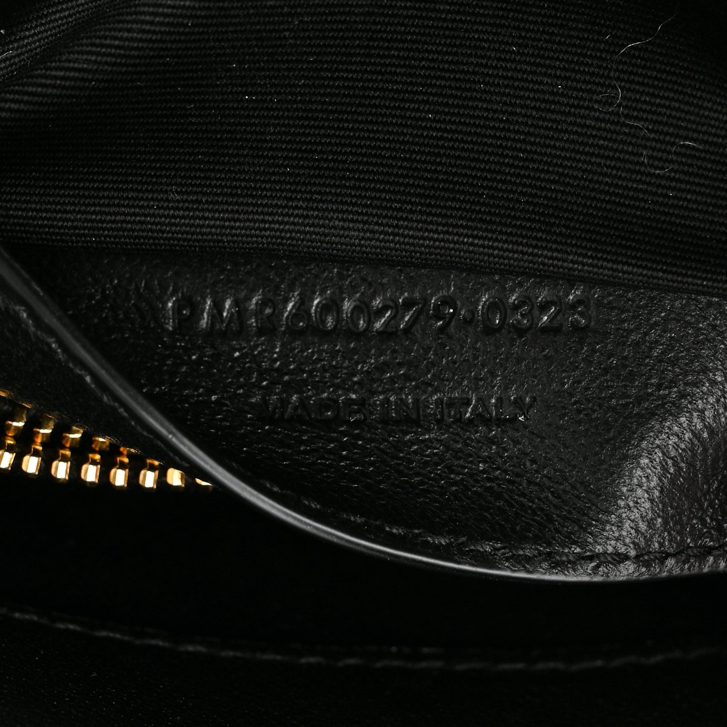 Sheepskin Matelasse Chevron Monogram Medium College Bag Black