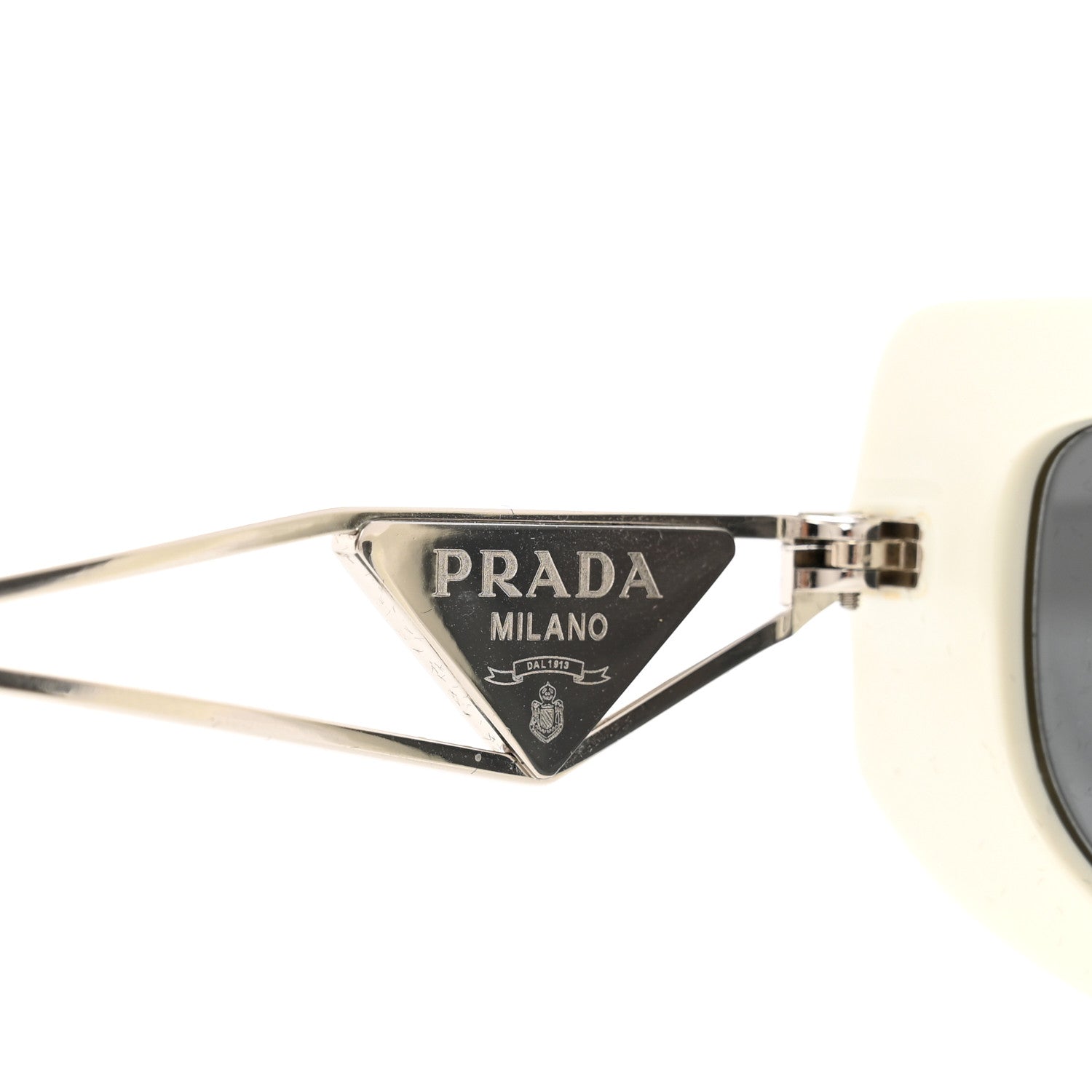 Prada Acetate Sunglasses SPR 14Y White 5 of 7