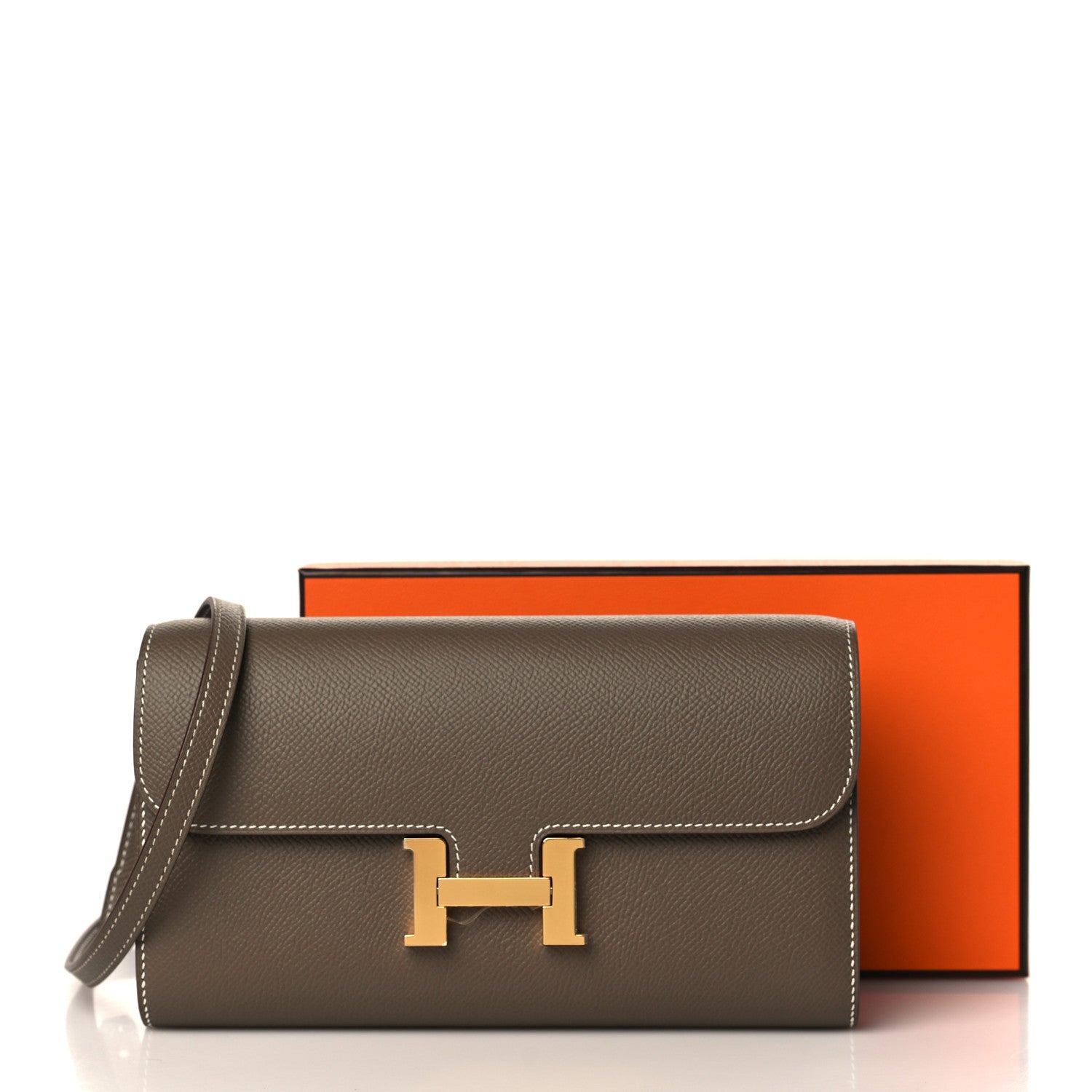 Hermes Epsom Constance Long To Go Wallet Etoupe 9 of 9
