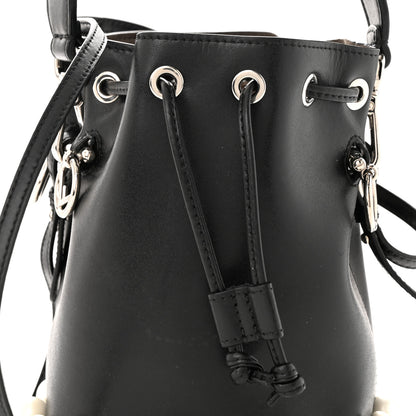 Fendi Vitello Liberty Pearl F is Fendi Mini Mon Tresor Bucket Bag Black 8 of 11