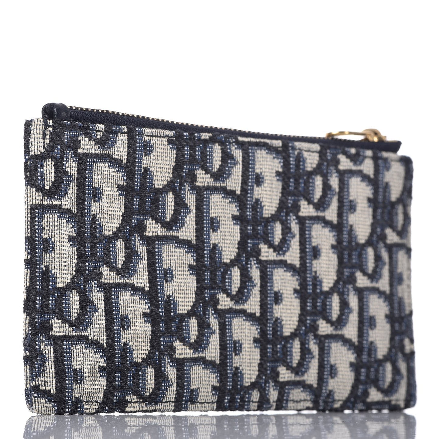 Oblique Dior Pouch Navy Blue