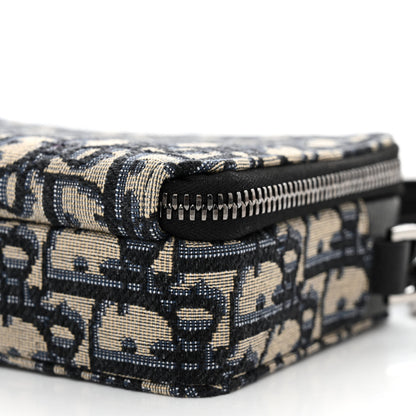 Christian Dior Oblique Pouch Navy Blue 12 of 12