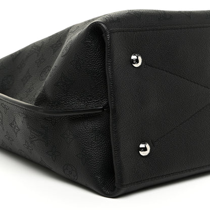 Louis Vuitton Mahina Carmel Hobo Black 8 of 9