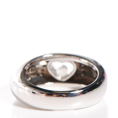 Chopard 18K White Gold Happy Diamonds Love Ring 6 3 of 7