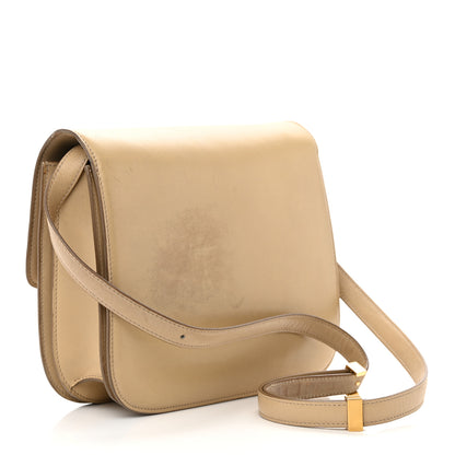 Celine Box Calfskin Medium Classic Box Flap Bag Powder 3 of 21