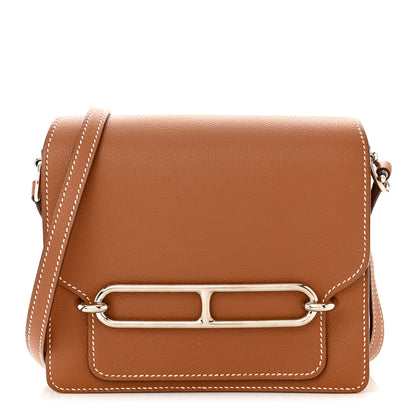 Hermes Evercolor Mini Sac Roulis Gold 1 of 12