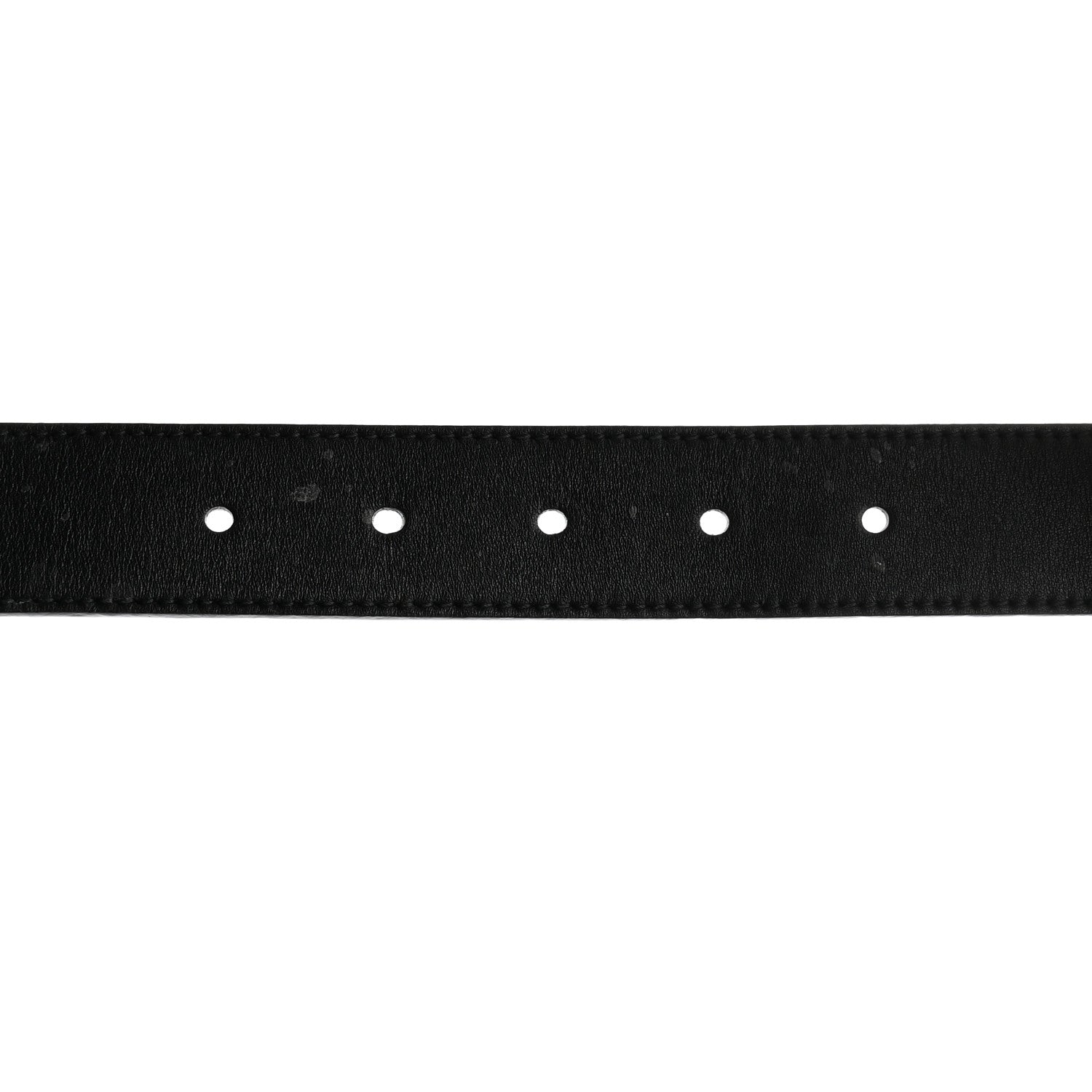 Gucci Moon Calfskin Double G 30mm Belt 80 32 Black 5 of 6