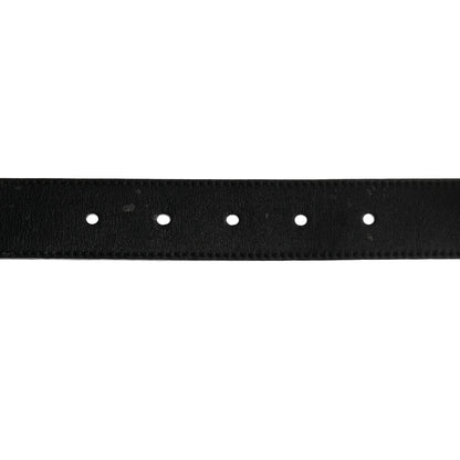Gucci Moon Calfskin Double G 30mm Belt 80 32 Black 5 of 6
