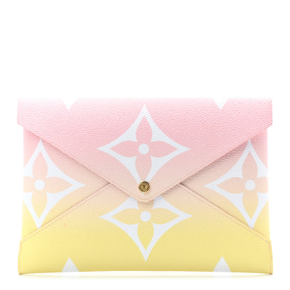 Louis Vuitton Monogram Giant By The Pool Large Kirigami Pochette Pink 1 of 5