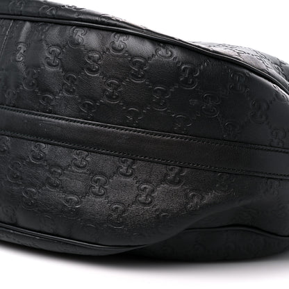 Gucci Guccissima Large GG Twins Hobo Black 9 of 14