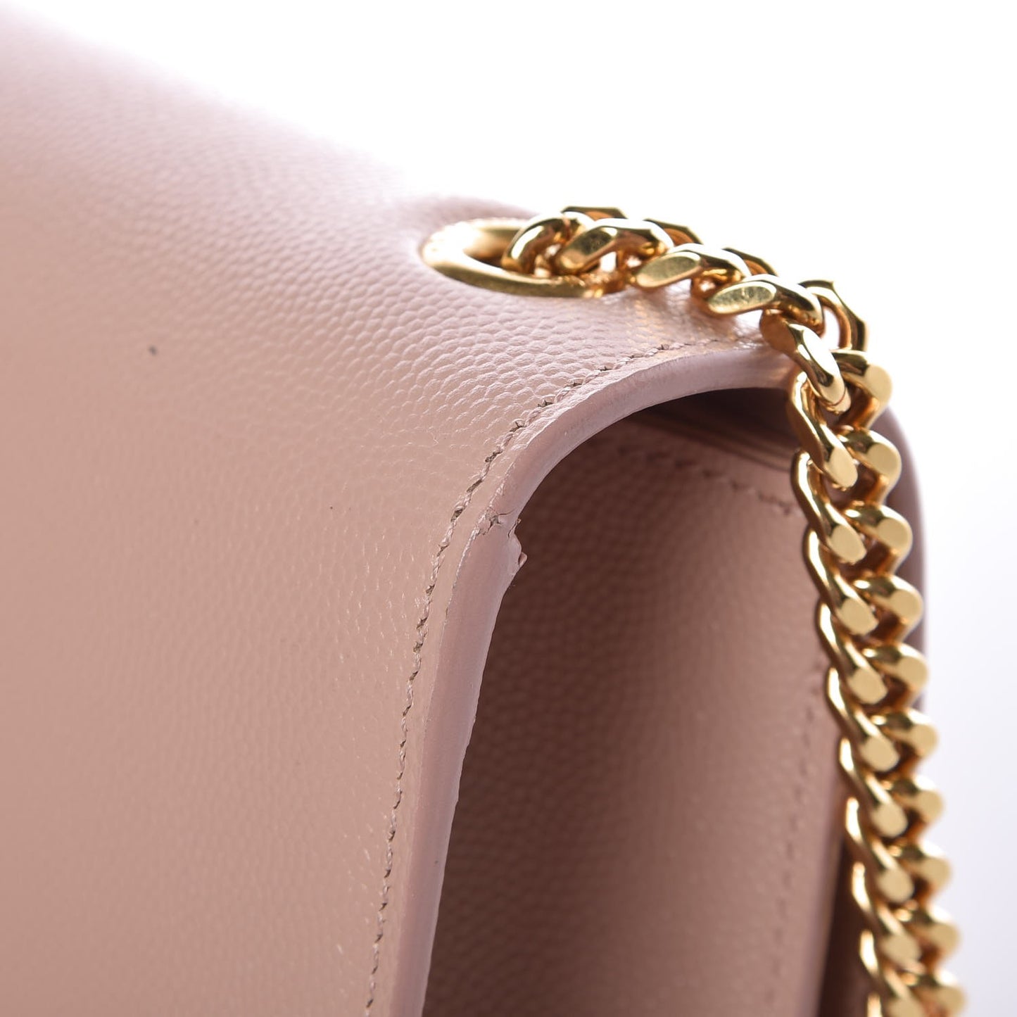 Grain De Poudre Small Monogram Kate Satchel Pale Blush