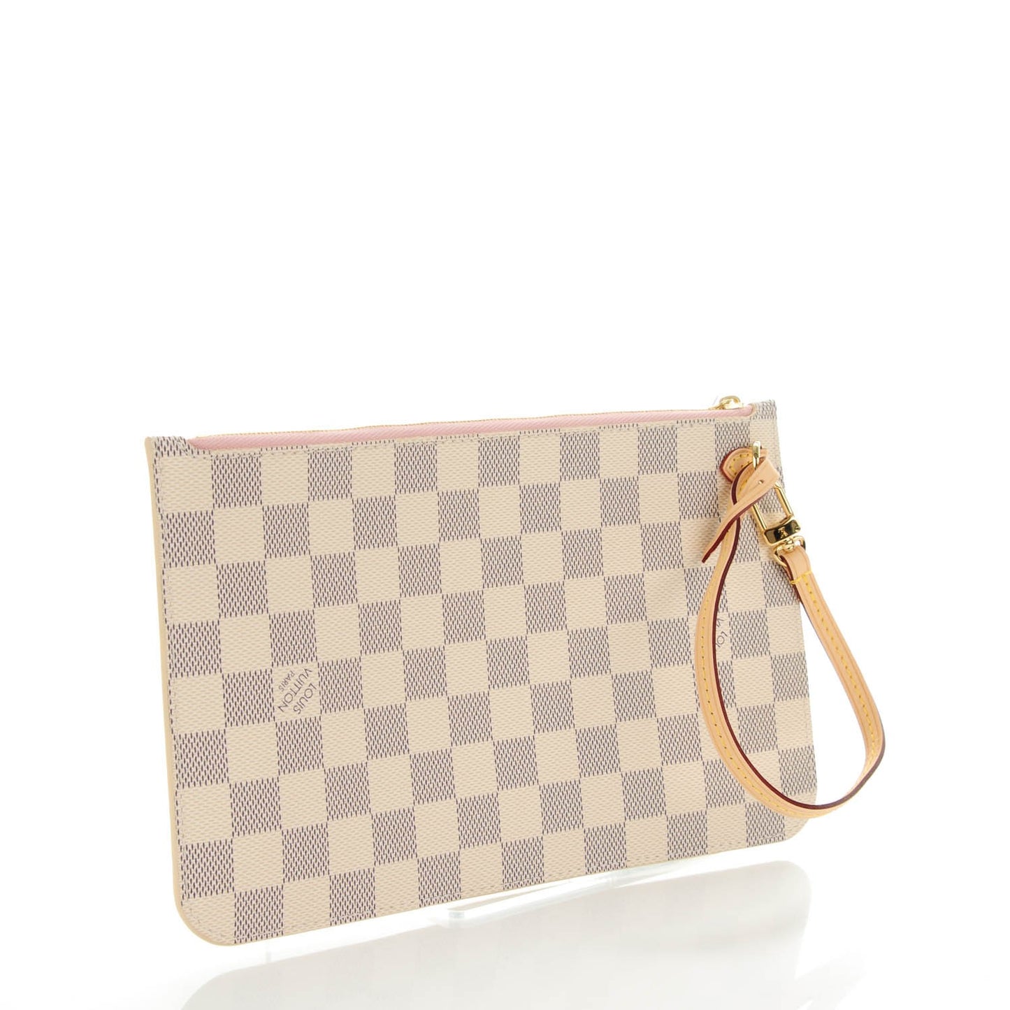 Damier Azur Neverfull MM GM Pochette Rose Ballerine