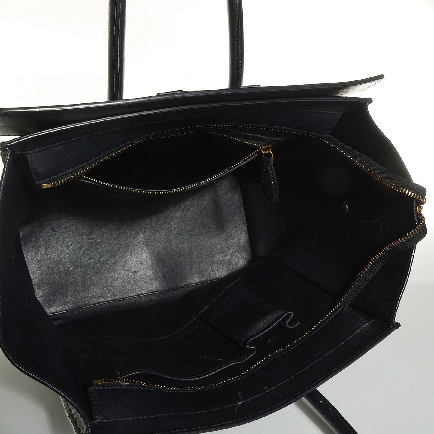 Smooth Calfskin Mini Luggage Black