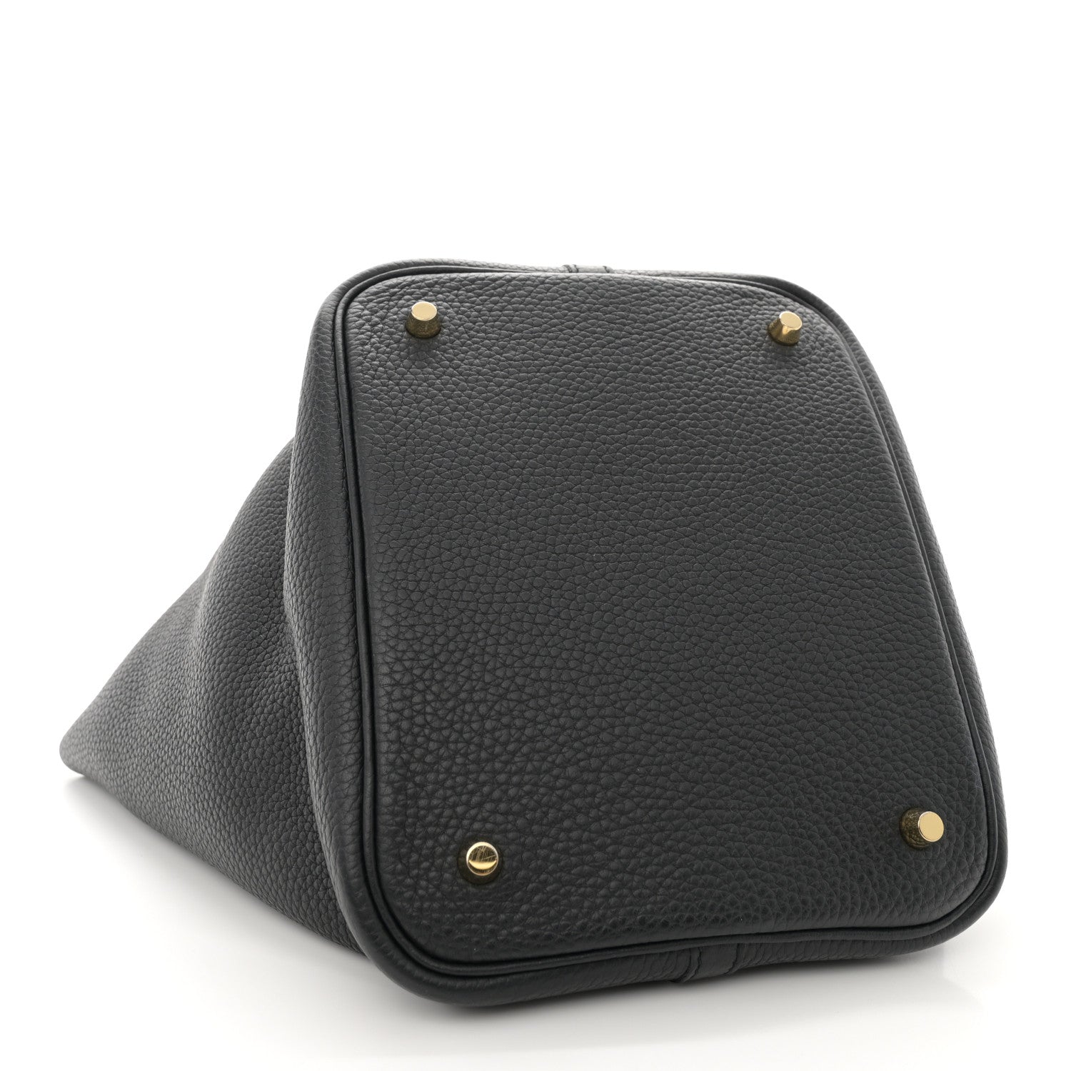 Hermes Taurillon Clemence Picotin Lock 22 MM Black 4 of 11
