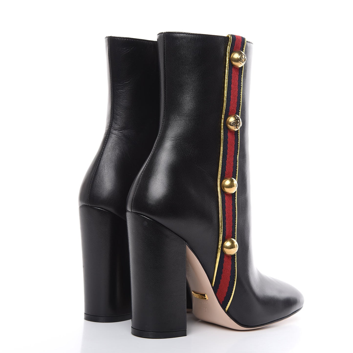 Malaga Kid Web Carly Mid Calf Boots 37 Black