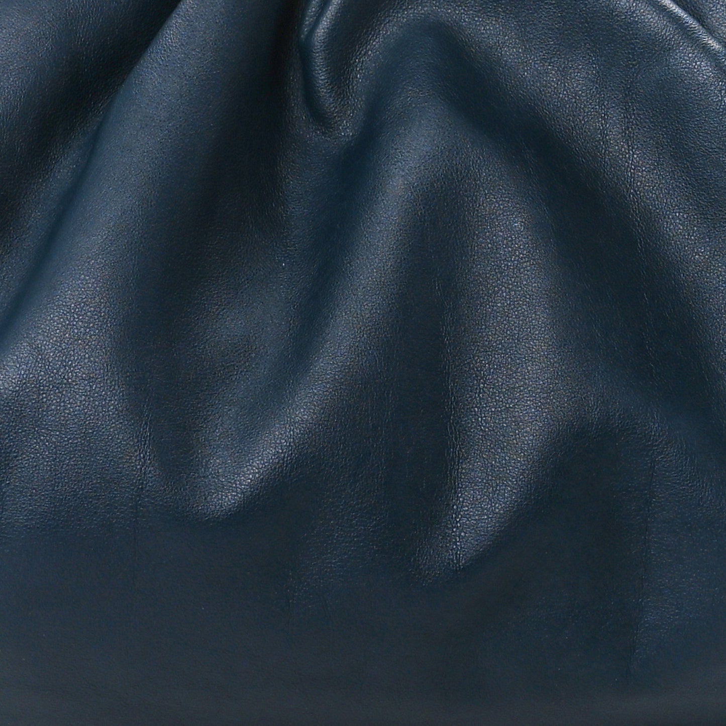 Smooth Butter Calf The Pouch Oversized Clutch Deep Blue