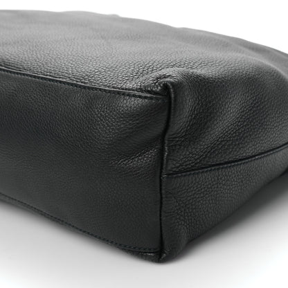 Gucci Pebbled Calfskin Twill Hobo Black 9 of 9