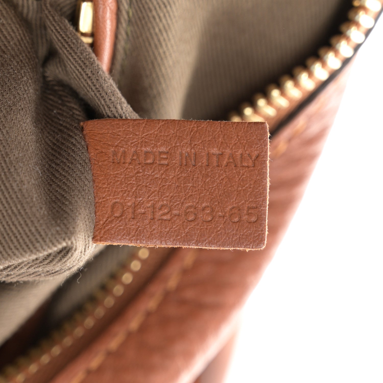 Chloe Calfskin Large Marcie Satchel Tan 7 of 15