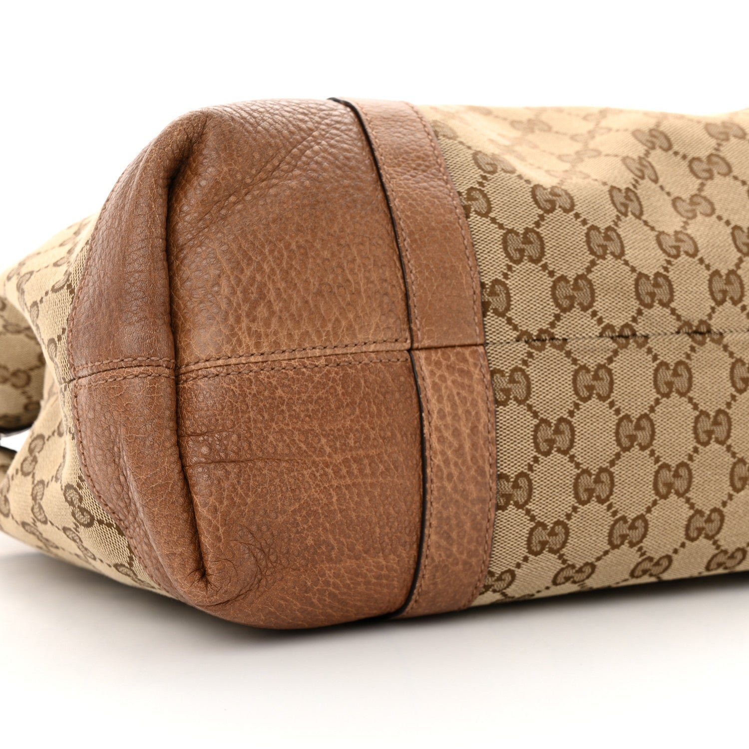 Gucci Monogram Old Libeccio Miss GG Tote Beige Ebony Light Brown 9 of 14