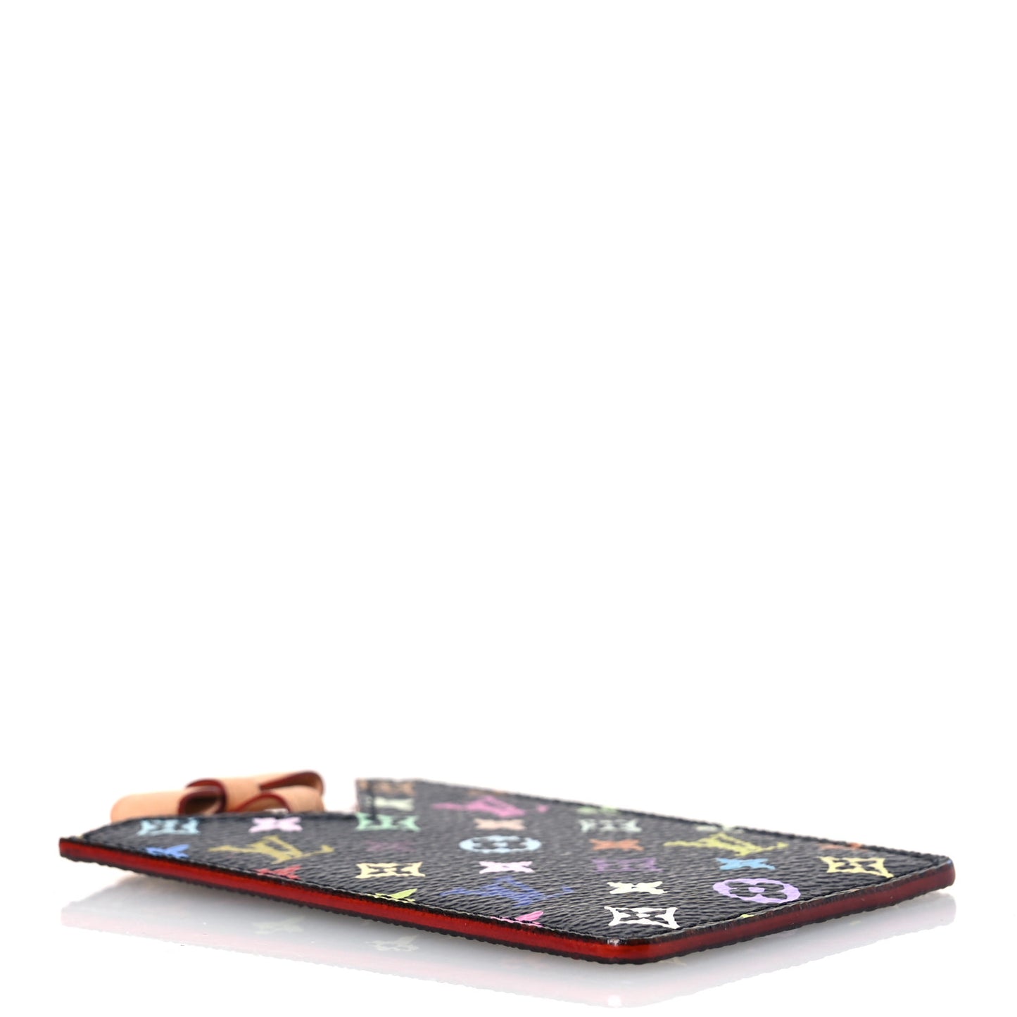 Monogram Multicolor Mirror and Case Pouch Black