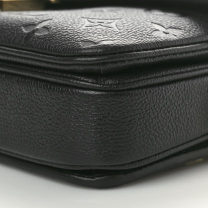 Louis Vuitton Empreinte Pochette Metis East West Black 10 of 11