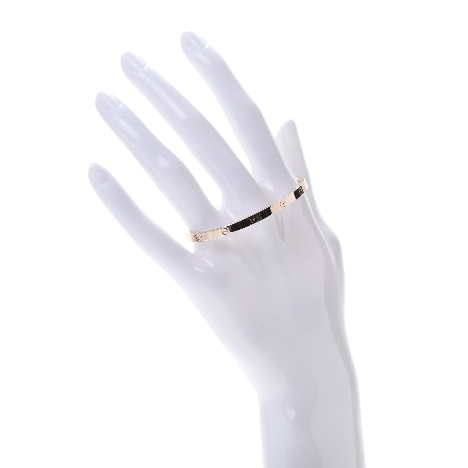 Cartier 18K Pink Gold Small LOVE Bracelet 16 2 of 6