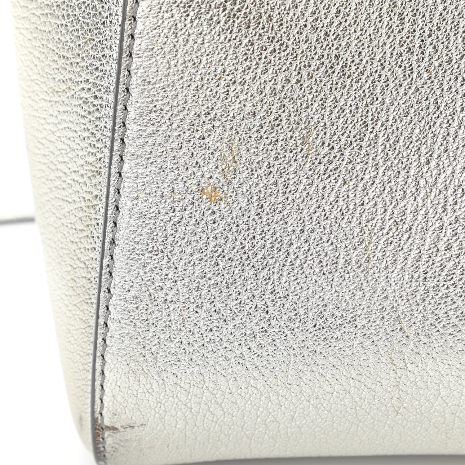 Givenchy Metallic Sugar Goatskin Small Antigona Silver 7 of 18