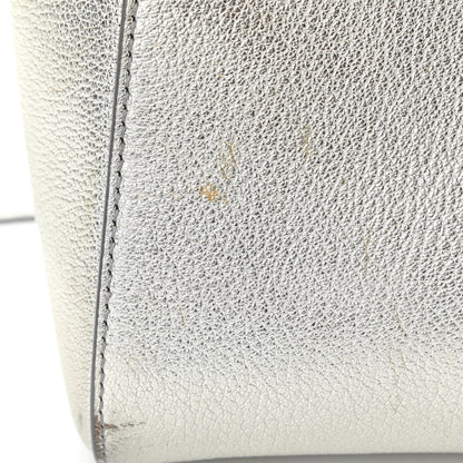 Givenchy Metallic Sugar Goatskin Small Antigona Silver 7 of 18