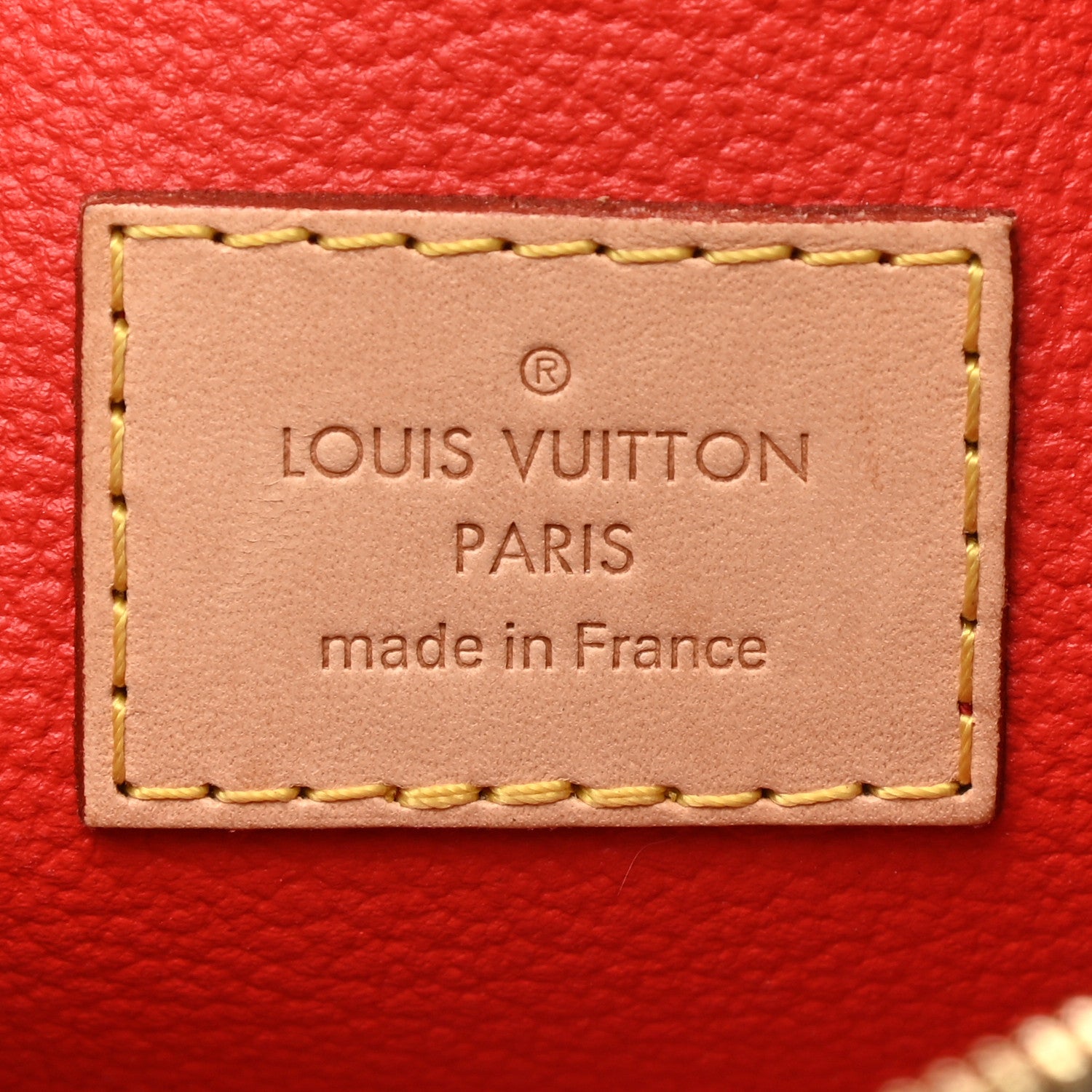 Louis Vuitton Monogram Jungle Dots Cosmetic Pouch Coquelicot Denim 6 of 7