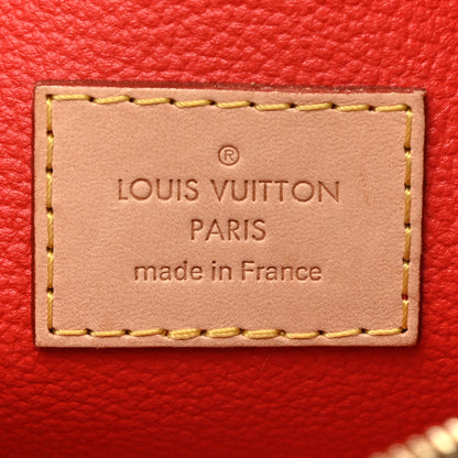 Louis Vuitton Monogram Jungle Dots Cosmetic Pouch Coquelicot Denim 6 of 7
