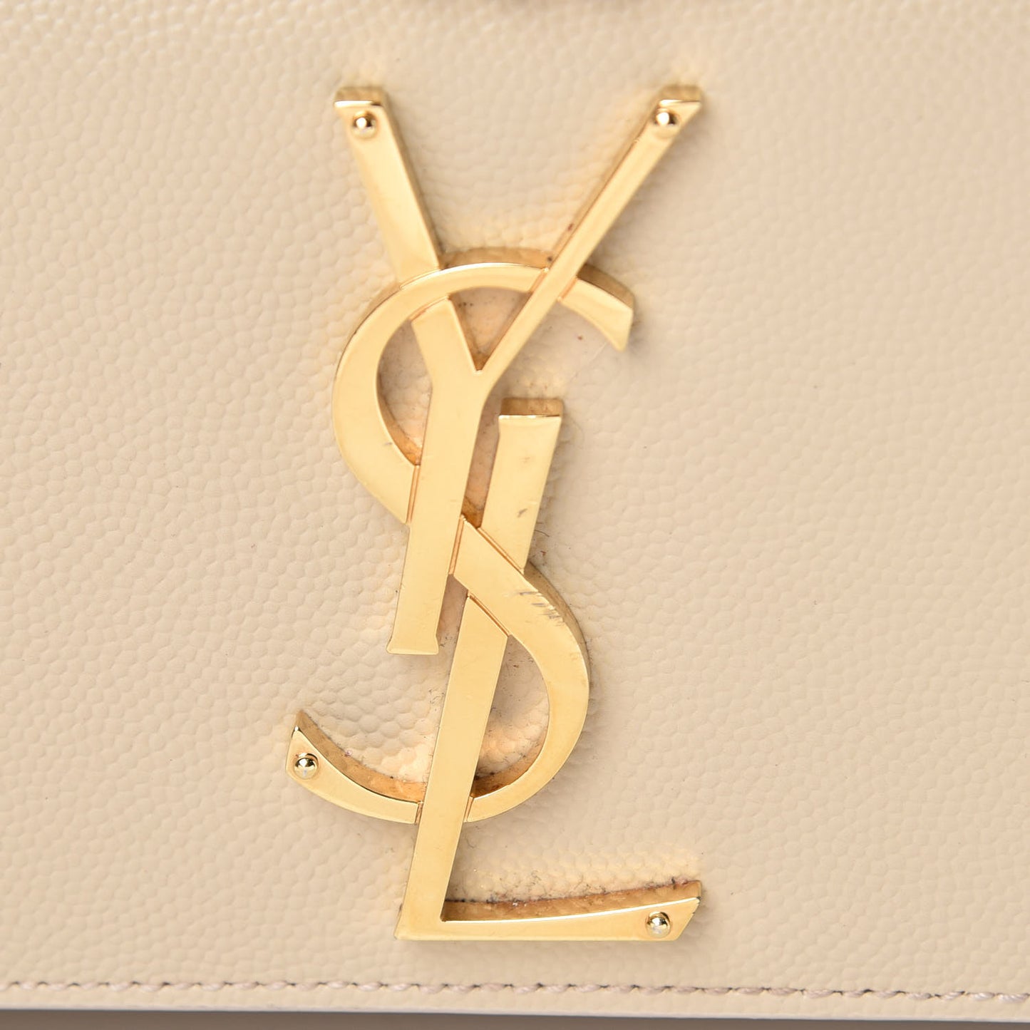 Grain De Poudre Small Monogram Kate Satchel Nude Powder