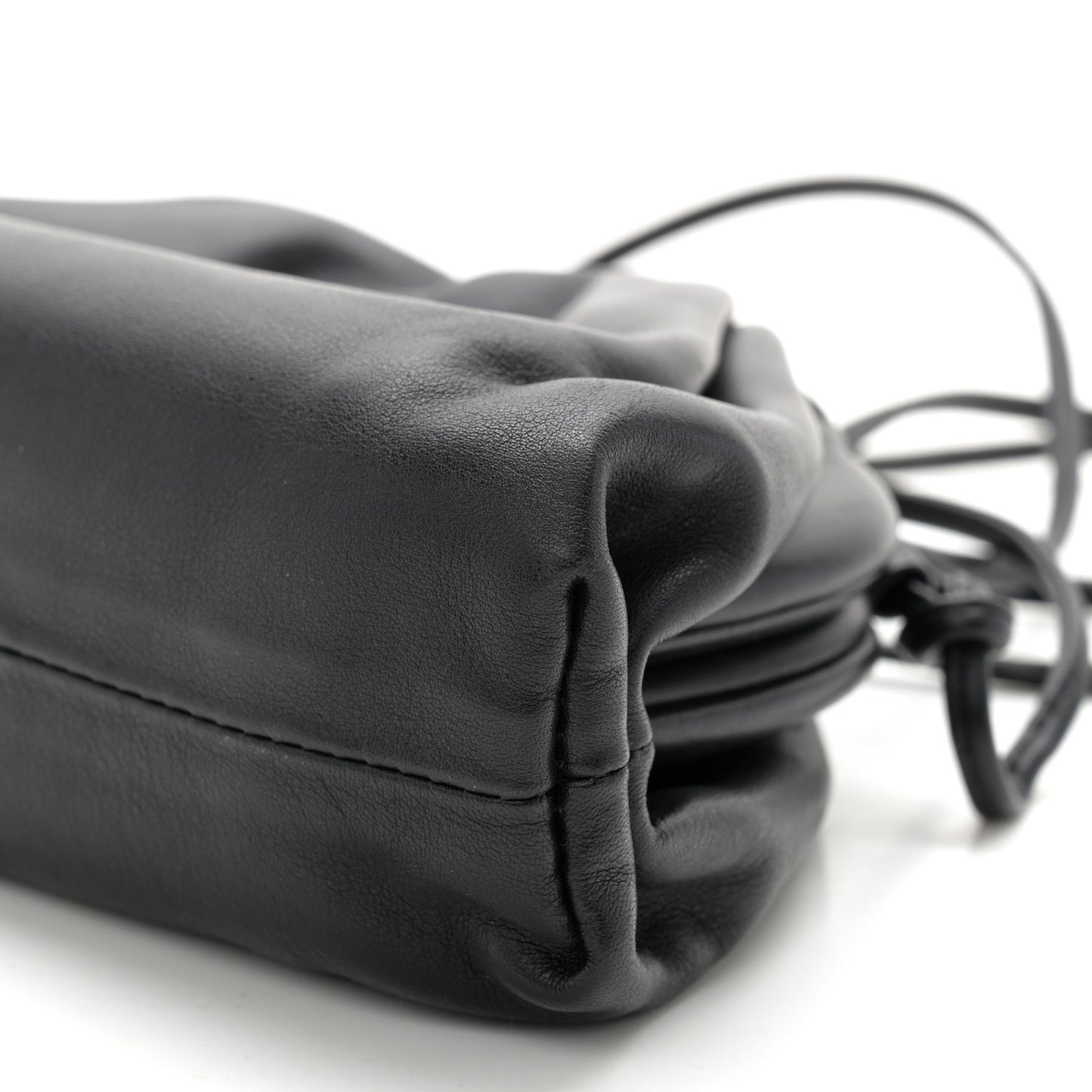 Butter Calfskin The Mini Pouch Black
