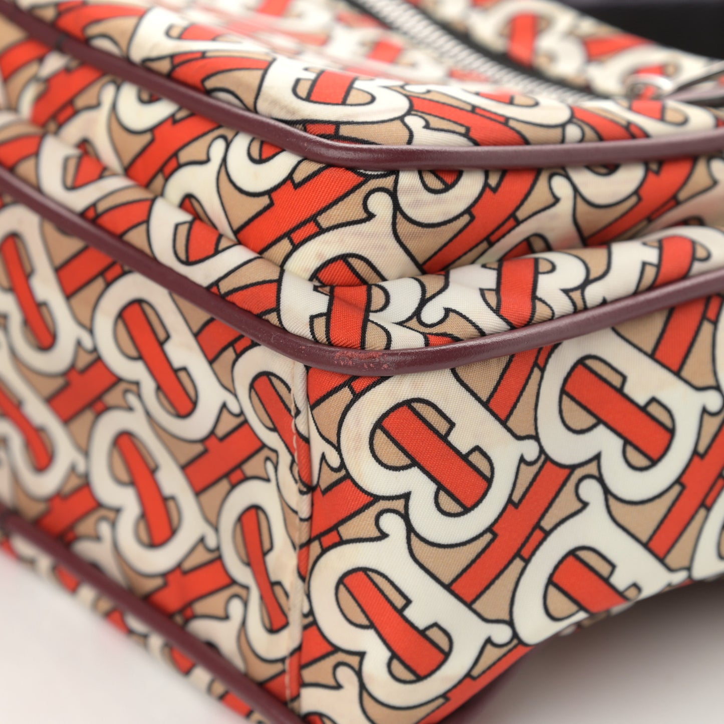 Nylon Monogram Small Camera Bag Vermillion