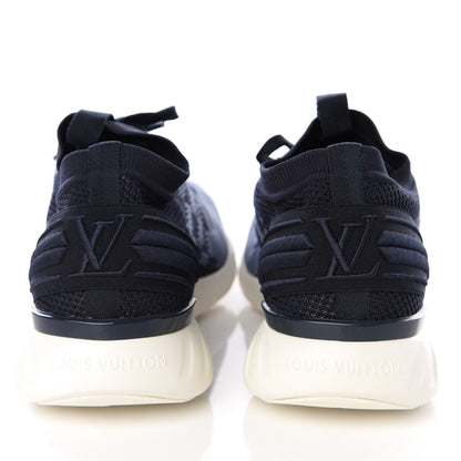 Louis Vuitton Knit Damier Fastlane Sneakers 8 Blue 15 of 30