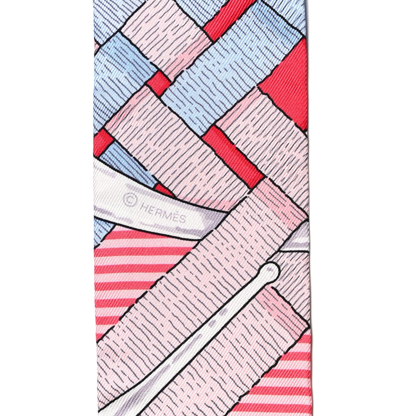 Silk Mors a Jouets Chemise Twilly Ciel Rose Blue Jean
