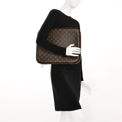 Louis Vuitton Monogram 15 Inch Laptop Sleeve 2 of 7