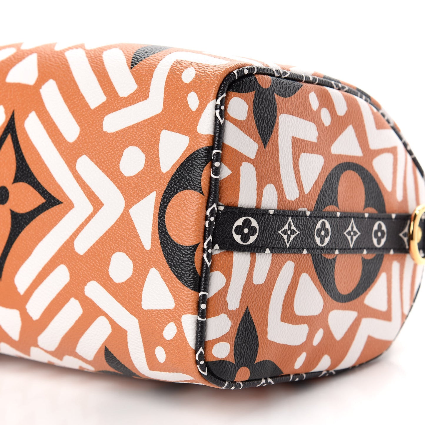 Monogram Giant Crafty Speedy Bandouliere 25 Creme Caramel