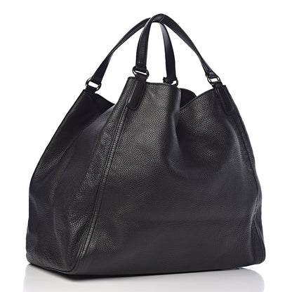 Gucci Pebbled Calfskin Large Soho Shoulder Bag Black 3 of 12