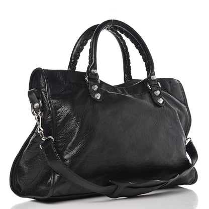 Balenciaga Agneau Giant 12 Silver Hardware City Black 4 of 8