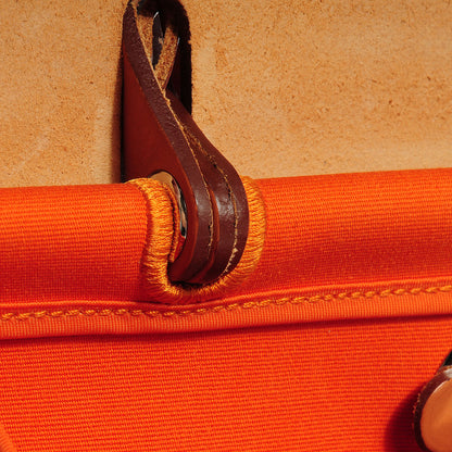 Hermes Toile Herbag Zip 31 PM Orange 10 of 19