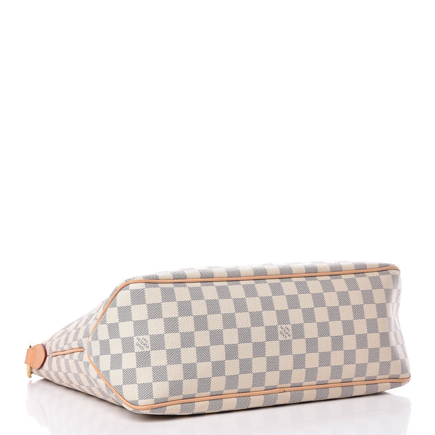 Louis Vuitton Damier Azur Delightful MM Rose Ballerine 4 of 9