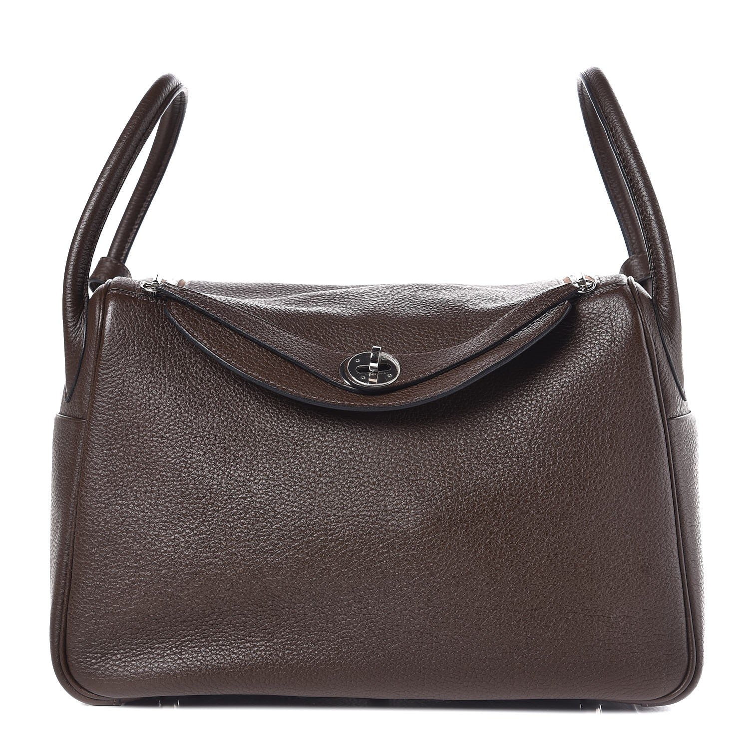 Hermes Taurillon Clemence Lindy 30 Cafe 1 of 7