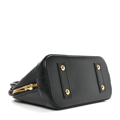 Louis Vuitton Epi Love Lock Alma BB Black 4 of 8