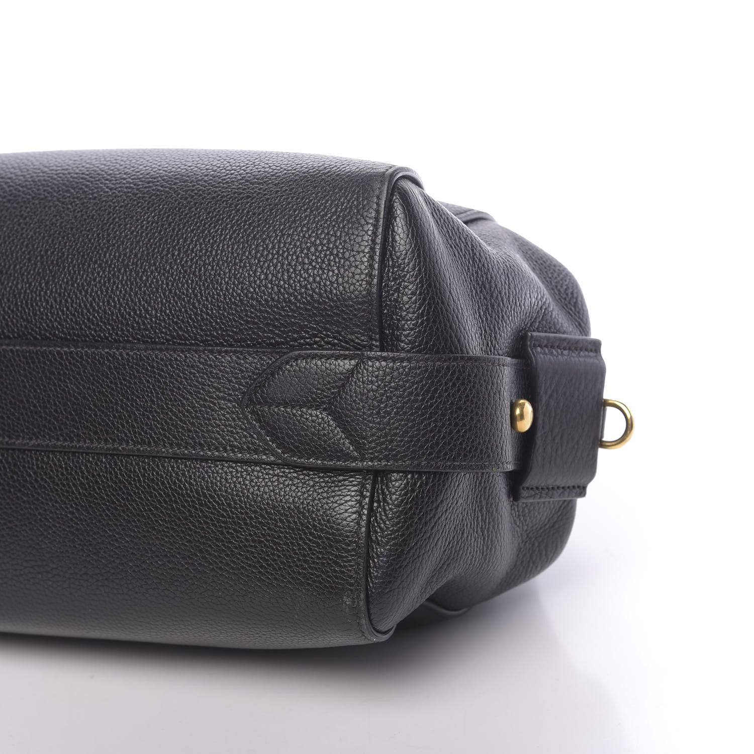 Prada Vitello Daino Satchel Black 15 of 15